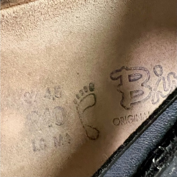 BIRKENSTOCK Gizeh Betula Sandals Women's US 6.5 Euro 37 Black comfy leather - Picture 8 of 8